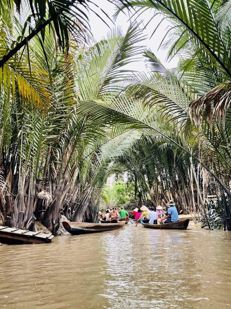 Sampan Ride on the Mekong River