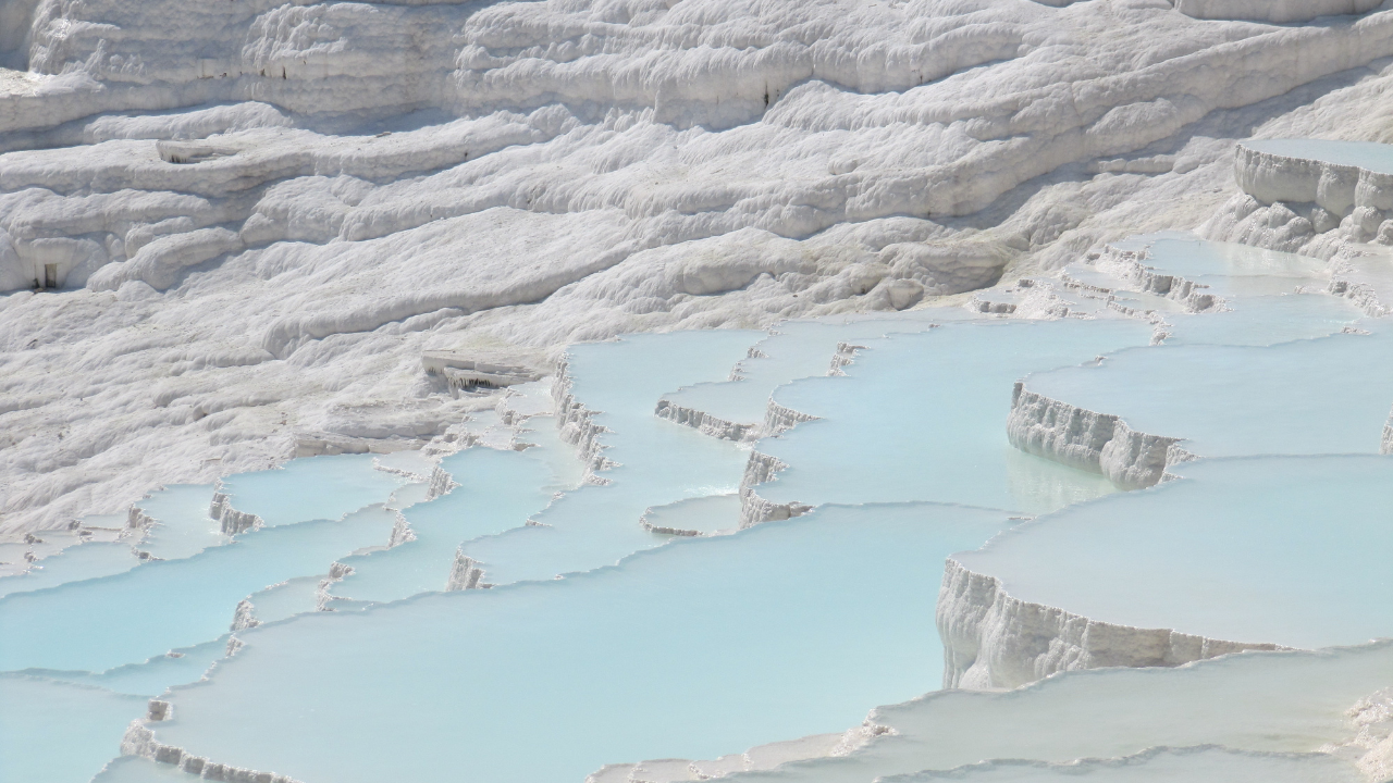 Terraced Pools of Pamukkale, Turkey