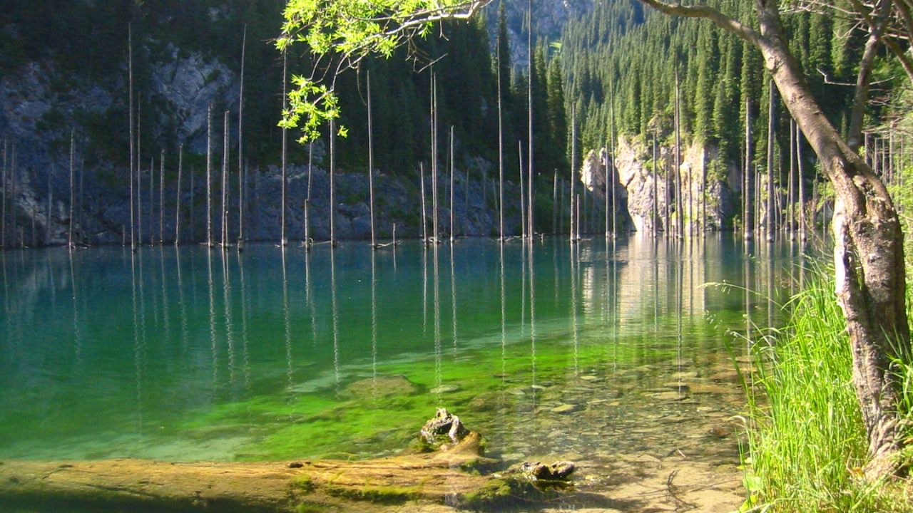 Kaindy Lake, Kazakhstan