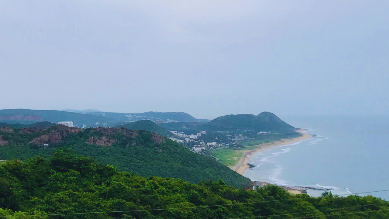 View from Kailasagiri Park