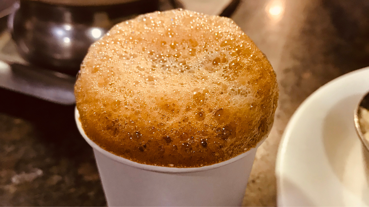 Filter Coffee at Sri Sairam Parlour